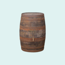 Houten regenton